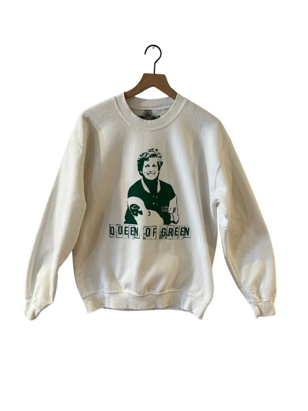 Philadelphia Eagles Princess Diana Crewneck Sweatshirt - Size Medium